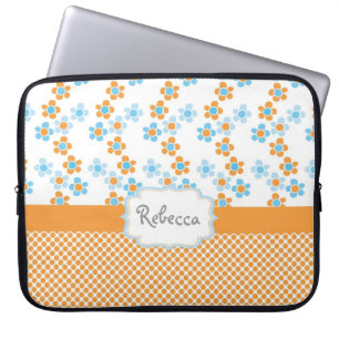 Sonnige Sommer-Blume gelbe Notebookhülle Laptopschutzhülle