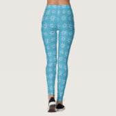 Sonnige Sommer-Doodle-Muster Leggings (Rückseite)