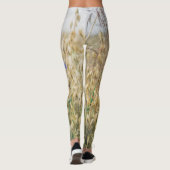 Sonnige Sommerfelder Leggings (Rückseite)