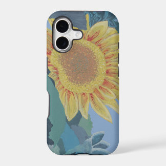 Sonnige Sommergelbe Sonnenblume Moderne abstrakt