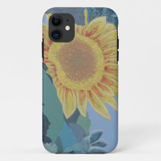 Sonnige Sommergelbe Sonnenblume Moderne abstrakt Case-Mate iPhone Hülle