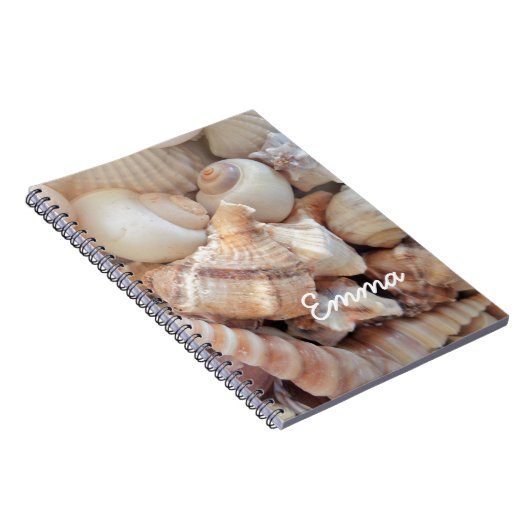 Sonnige Sommerhäuser, Muscheln Beach Liebe Notizblock (Rechte Seite)