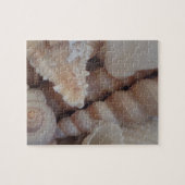 Sonnige Sommerhäuser, Sea Muschel Beach Liebe Puzzle (Horizontal)