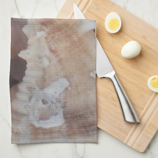 Sonnige SommerSeashells, SeeMuschel-Strand-Liebe Handtuch (Viertel Falte)