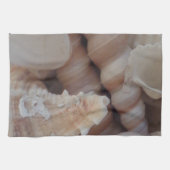Sonnige SommerSeashells, SeeMuschel-Strand-Liebe Handtuch (Horizontal)