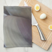 Sonnige SommerSeashells, SeeMuschel-Strand-Ozean Küchentuch (Viertel Falte)