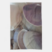 Sonnige SommerSeashells, SeeMuschel-Strand-Ozean Küchentuch (Vertikal)
