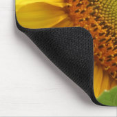 Sonnige Sonnenblume Mousepad (Ecke)