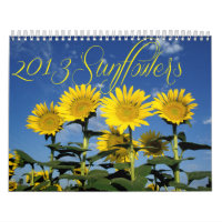 Sonnige Sonnenblumen - Kalender 2013