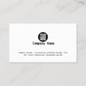 Sonnige Sonnenblumen Naturkarte Visitenkarte (Rückseite)