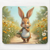 Sonnige Spaziergänge auf einem Landweg Mousepad (Vorne)