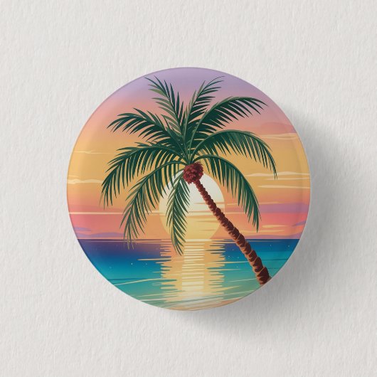 Sonnige Stimmung Button (Vorderseite)