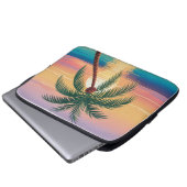 Sonnige Stimmung Laptopschutzhülle (Vorne Knopf)