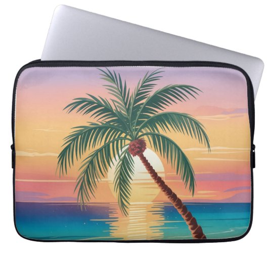 Sonnige Stimmung Laptopschutzhülle (Vorderseite)