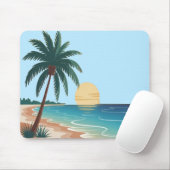 Sonnige Stimmung Mousepad (Mit Mouse)