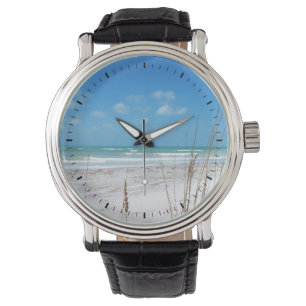 Sonnige Stranduhr Floridas Armbanduhr