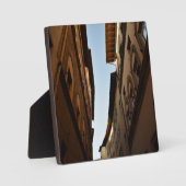 Sonnige Straße Fotoplatte (Vorderseite)