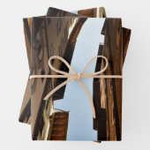 Sonnige Straße Geschenkpapier Set (Beispiel)