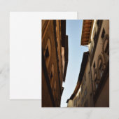 Sonnige Straße RSVP Karte (Vorne/Hinten)