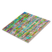 Sonnige Tage 6 x 6 Keramiken Tile Fliese (Seite)