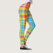 Sonnige Tage Karierte Leggings (Rechts)