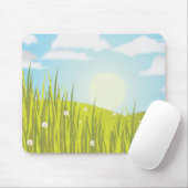 Sonnige Tage Mousepad (Mit Mouse)