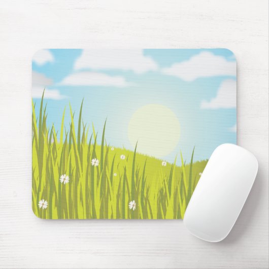 Sonnige Tage Mousepad (Mit Mouse)