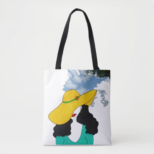Sonnige Tage Tote Tasche (Vorderseite)