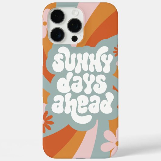 Sonnige Tage vor Case-Mate iPhone Hülle (Rückseite)