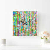 Sonnige Tage Wall Uhr (Zuhause)