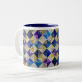 Sonnige Tagessteppdecken-Tasse Zweifarbige Tasse (Vorderseite Links)