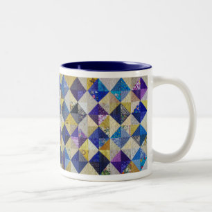 Sonnige Tagessteppdecken-Tasse Zweifarbige Tasse