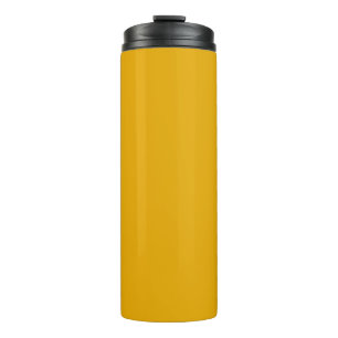 Sonnige Taglilie Gelbe Farbdrucke Thermosbecher