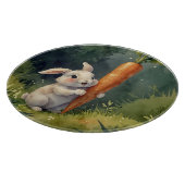 Sonnige Träume: Whimsical Glass Cutting Board Schneidebrett (Ecke)