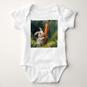 Sonnige Träume: Whimsical SleeperT-Shirt Baby Strampler (Vorderseite)