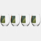 Sonnige Träume: Whimsical Stemless Weine Glass Weinglas Ohne Stiel (Links)