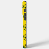 Sonnige Twigs, ein sommerlich nahtloses Muster Case-Mate iPhone Hülle (Rückseite / Links)