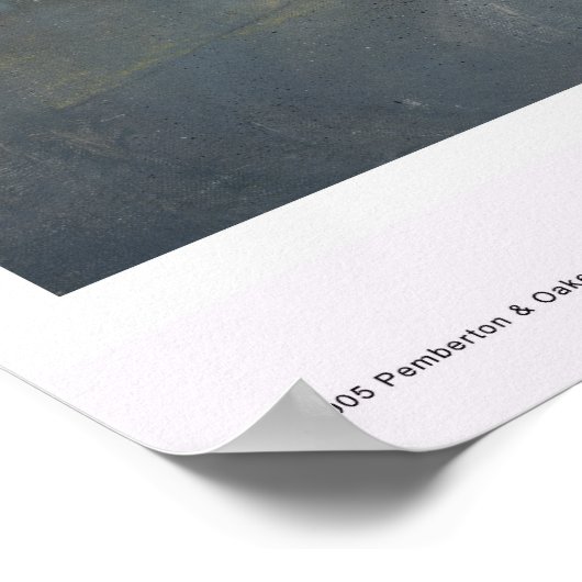 Sonnige Überraschung Poster (Ecke)