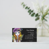 "Sonnige" Visitenkarte (Stehend Vorderseite)