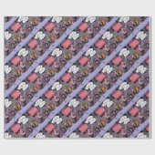 Sonnige Vögel einer Feder Geschenkpapier (Flach)