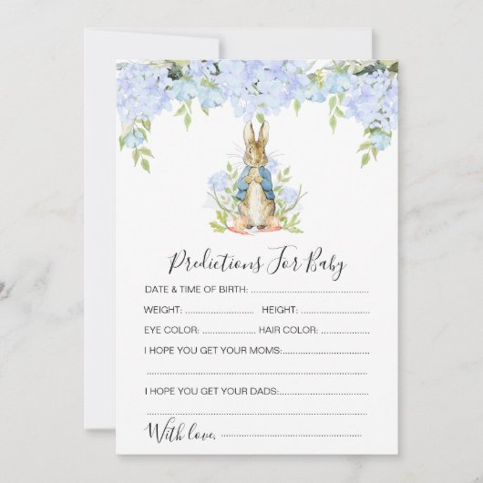 Sonnige Vorhersagen für die Einladung von Baby Sho (Vorderseite)