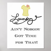 Sonnige Waschküche Wall Art - 8x10 Poster (Vorne)