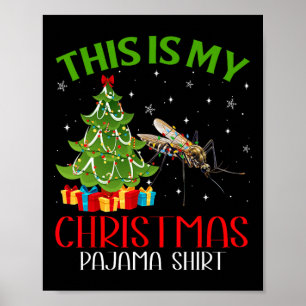 Sonnige Weihnachtsstimmung, das ist mein Moskito C Poster