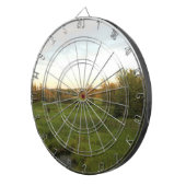 Sonnige Wiese Dartscheibe (Vorderseite rechts)