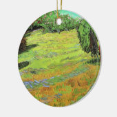Sonnige Wiese im öffentlichen Park von Vincent van Keramikornament (Links)