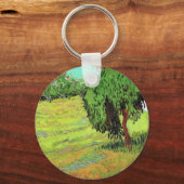 Sonnige Wiese im öffentlichen Park von Vincent van Schlüsselanhänger (Vorderseite)