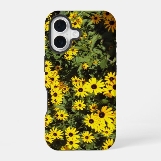 Sonnige Wiese iPhone 16 Hülle (Rückseite)
