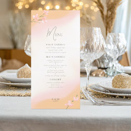 Sonnige Wildblume Hochzeit Ausweis1023