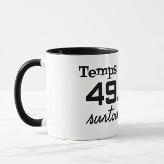 Sonnige Zeit vor allem im Land 49.3 Tasse
