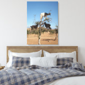 Sonnige Ziegen im Baum Leinwanddruck (Insitu (Schlafzimmer))
